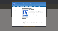 Desktop Screenshot of montclairalumni.org